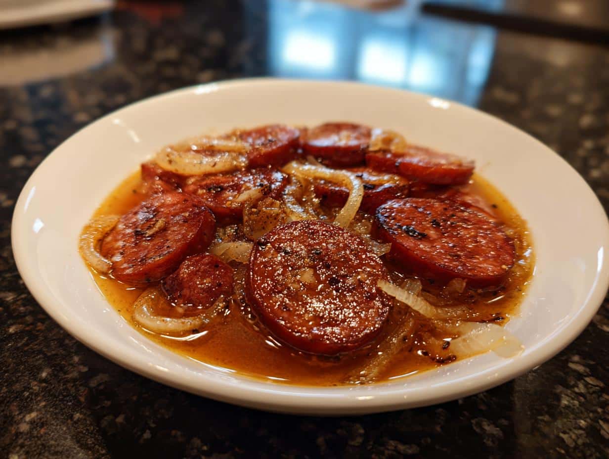 Irresistible 25-Minute Salami Onion Boil Recipe