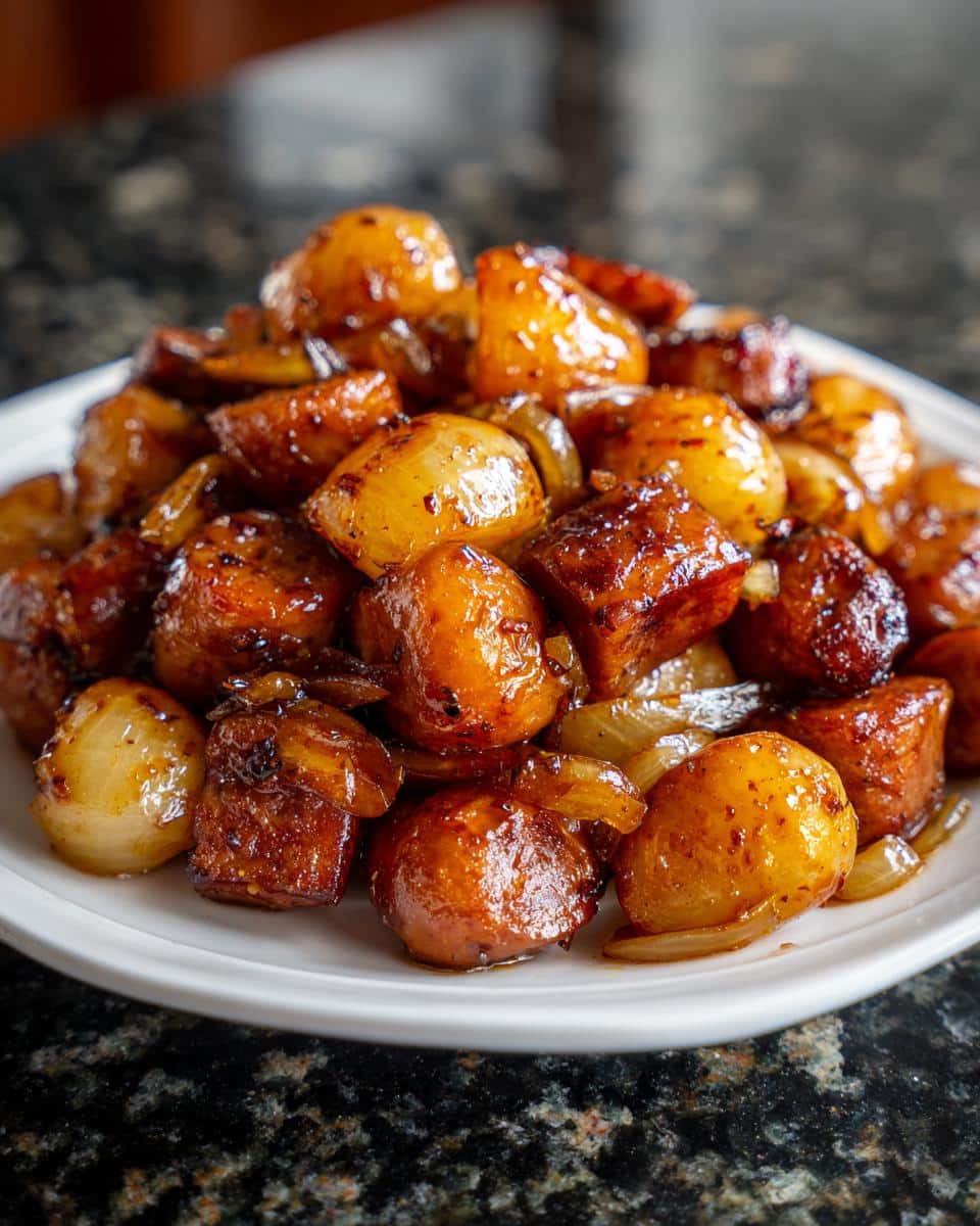 Sausage Onion Boil - detail 1