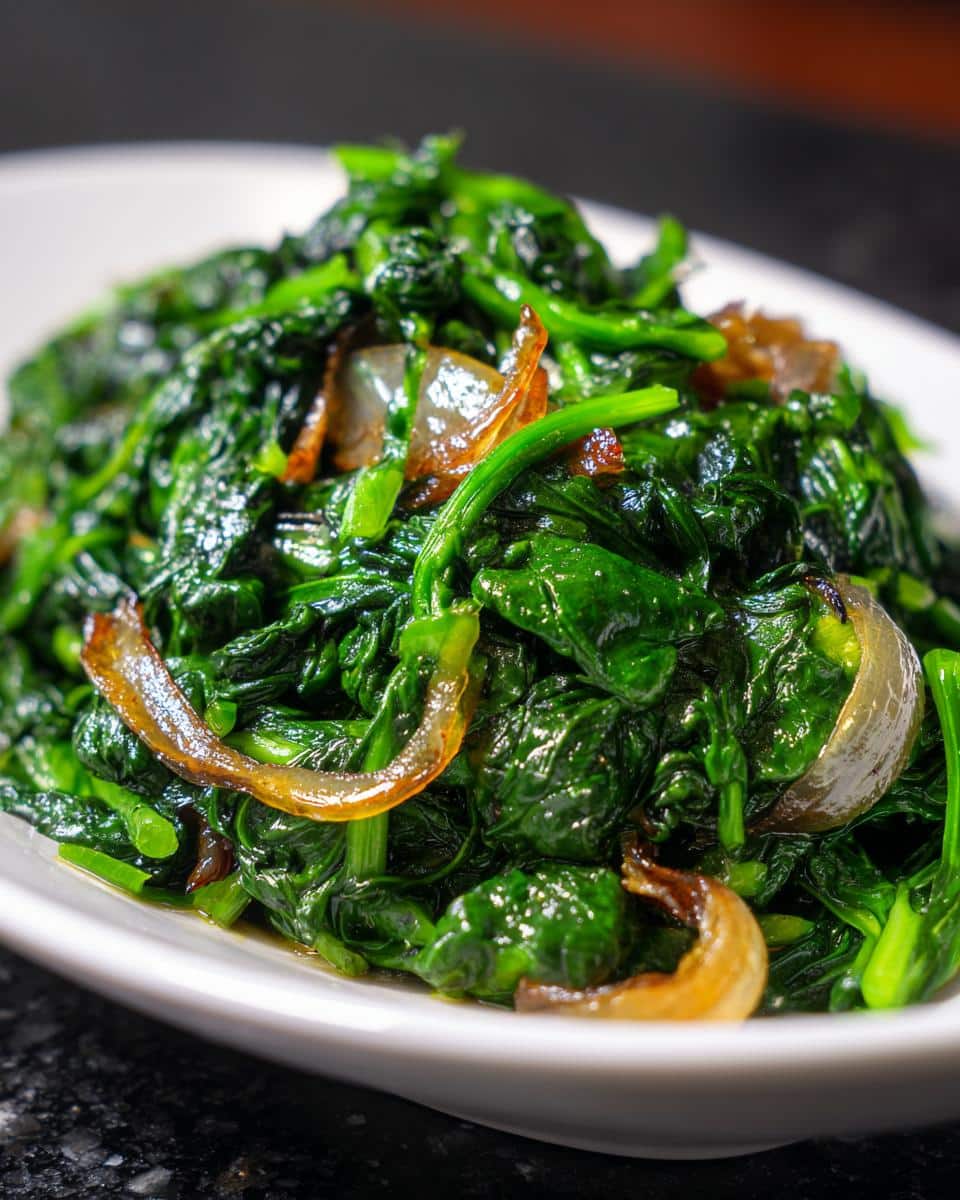 Spinach Onion Boil - detail 1