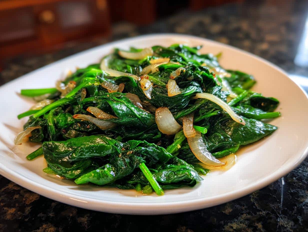 Spinach Onion Boil - detail 3
