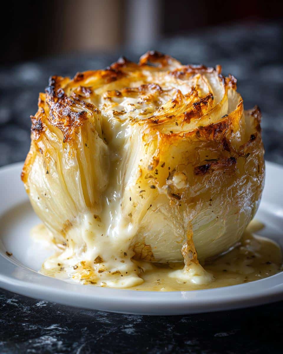 Vegan Cheese Onion Boil - detail 1