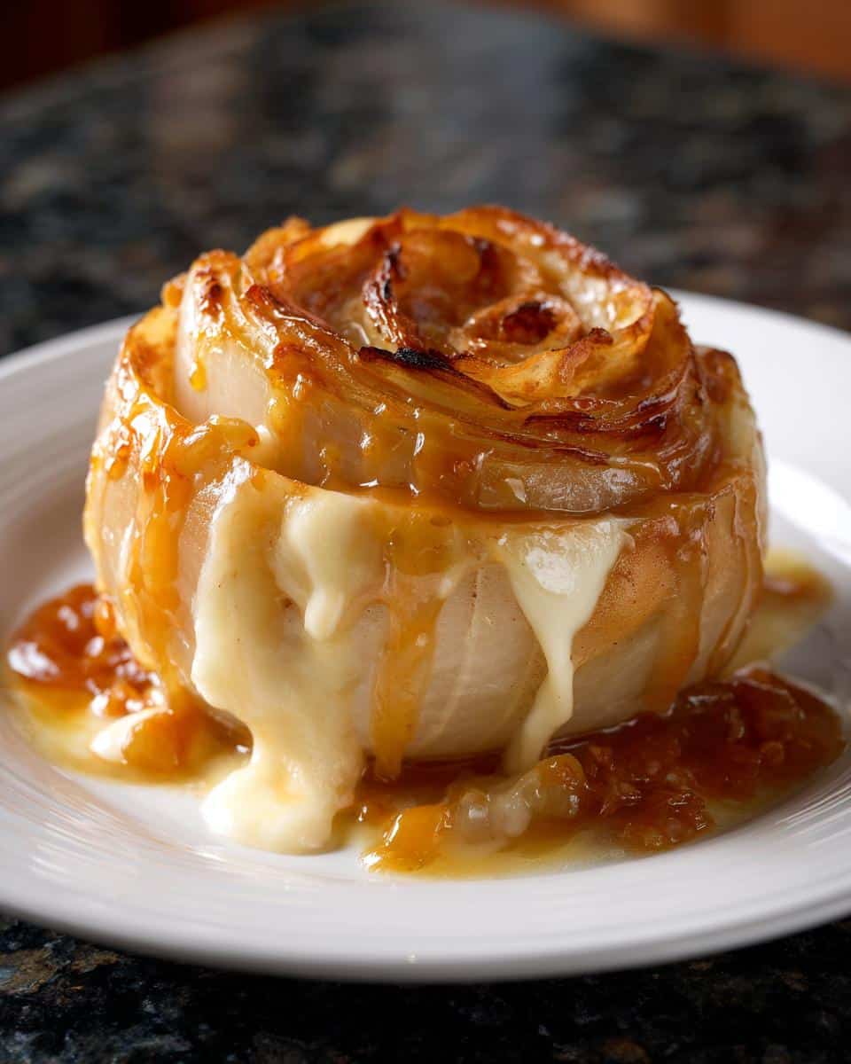 Vegan Cheese Onion Boil - detail 3