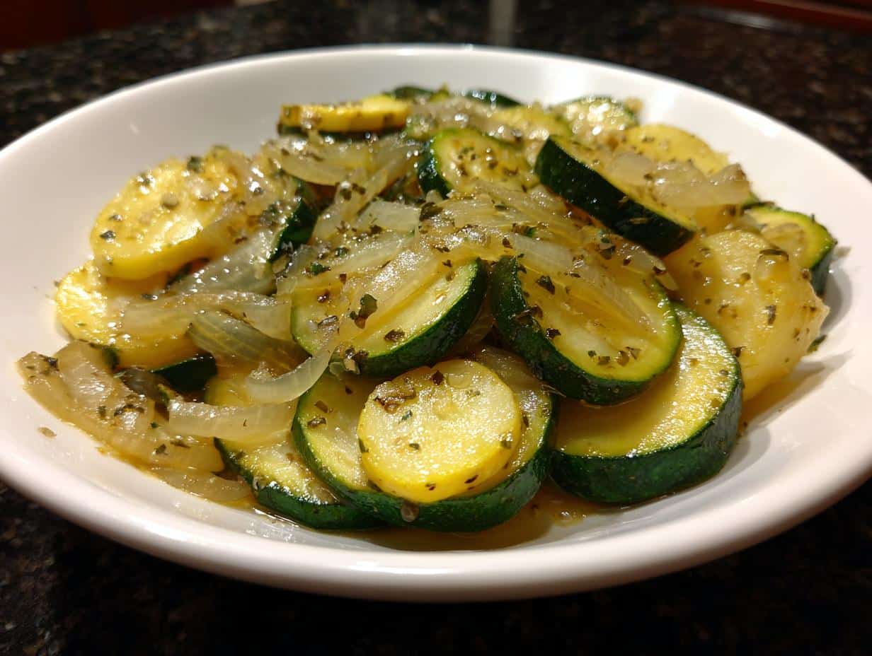 Zucchini Onion Boil - detail 2