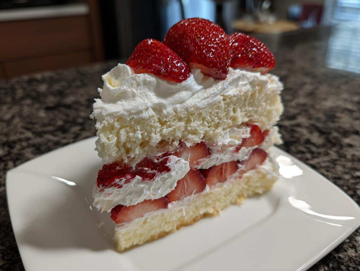 Heavenly Angel Food Strawberry Shortcake in Just 20 Minutes