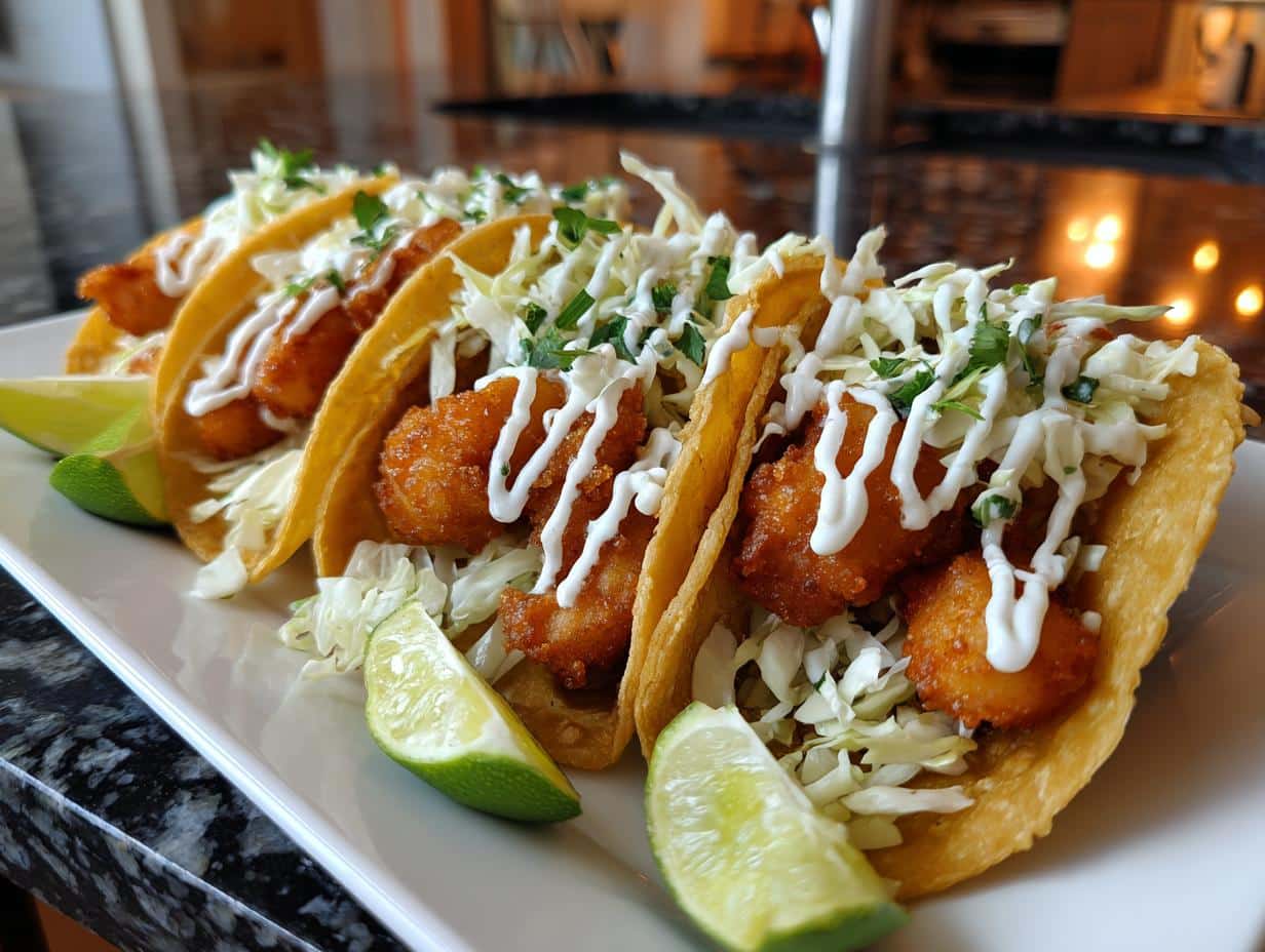 Baja Beer-Battered Fish Tacos - detail 3