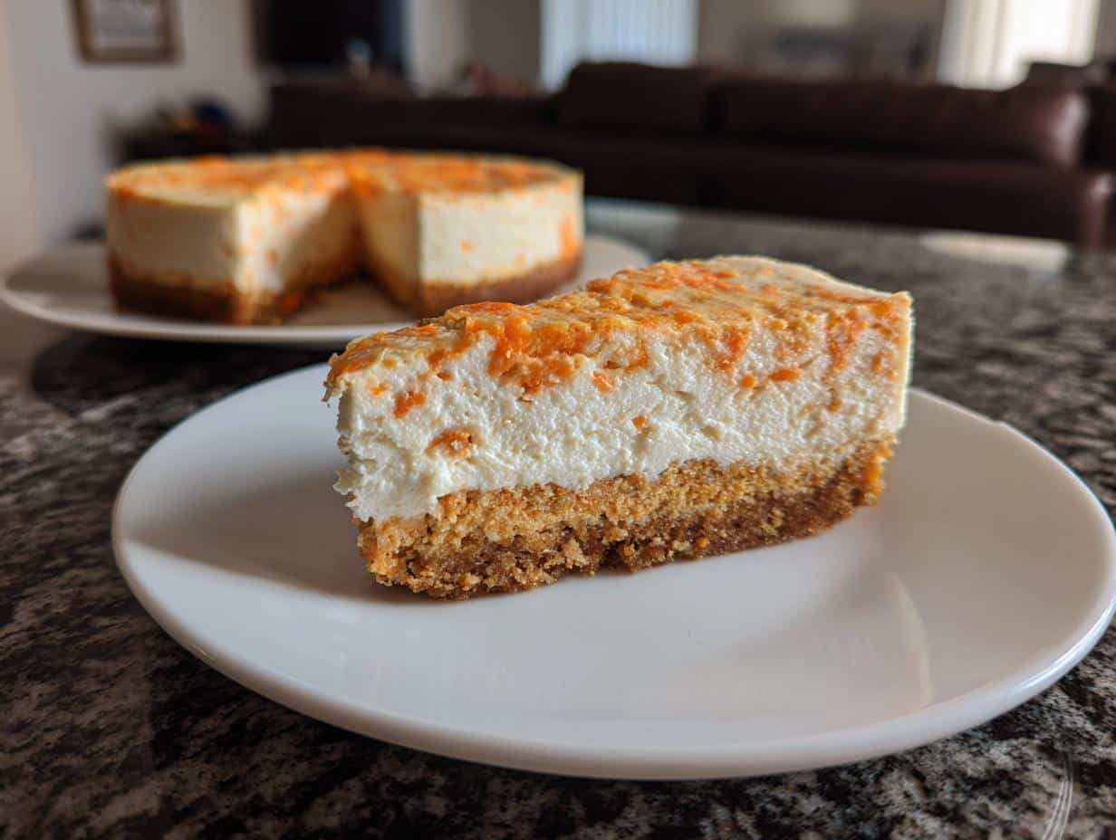 Carrot Cake Cheesecake Bars - detail 4