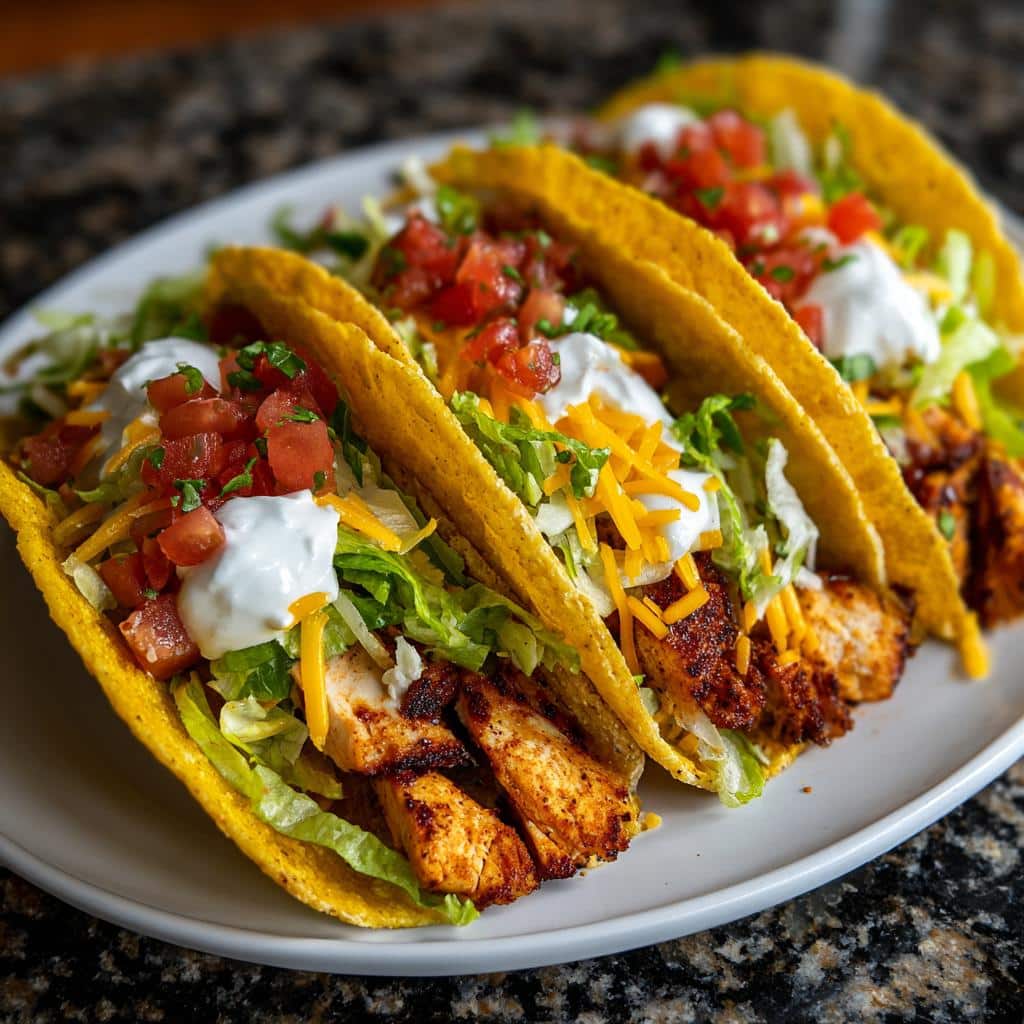 Chicken tacos - detail 2