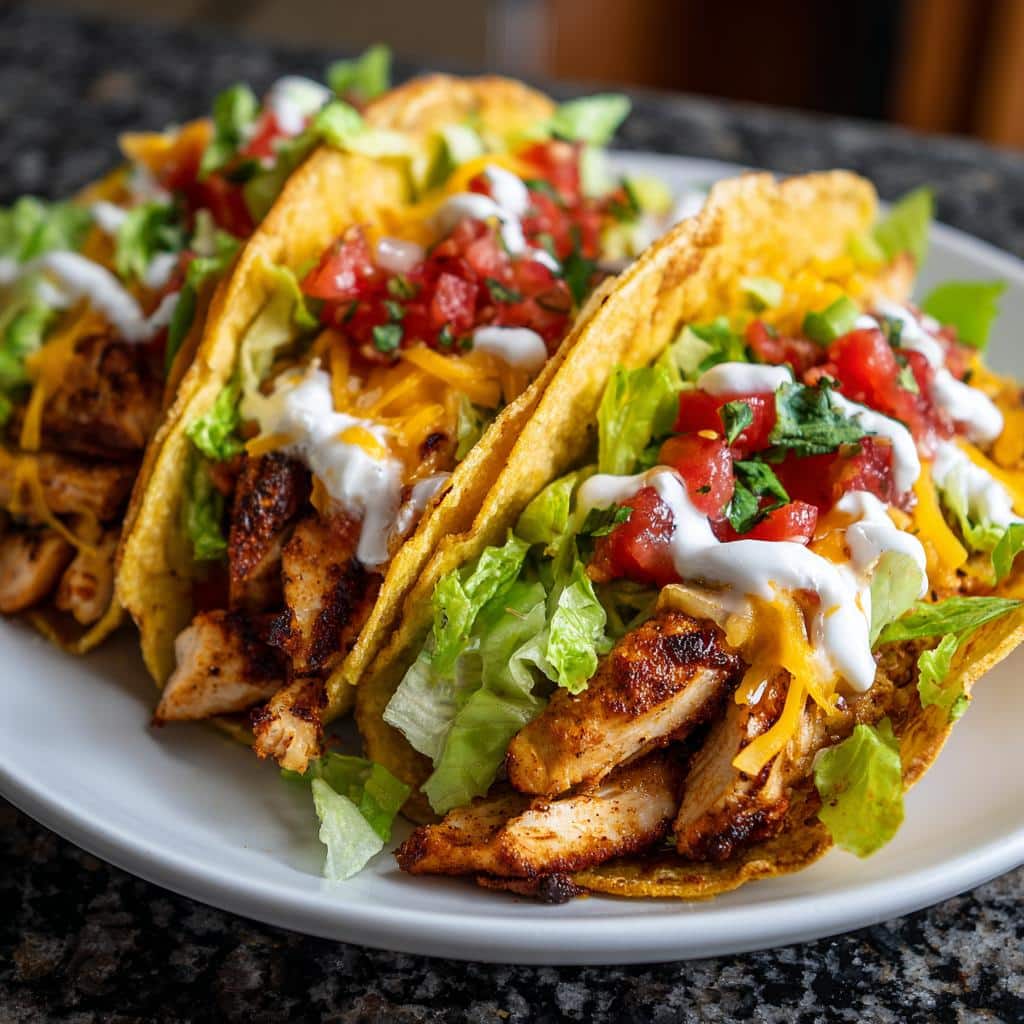 Juicy Chicken Tacos Ready in Just 20 Minutes