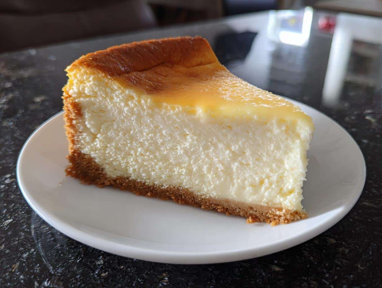 Classic New York cheesecake - detail 3
