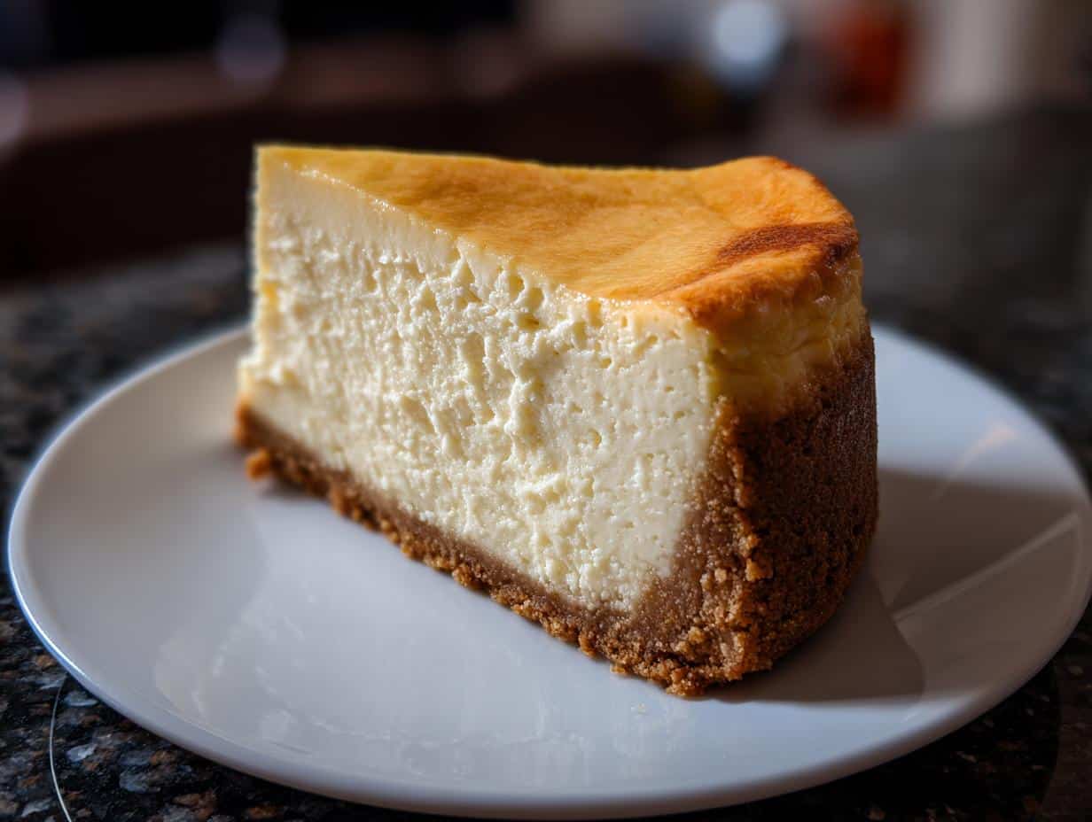 Classic New York cheesecake - detail 4
