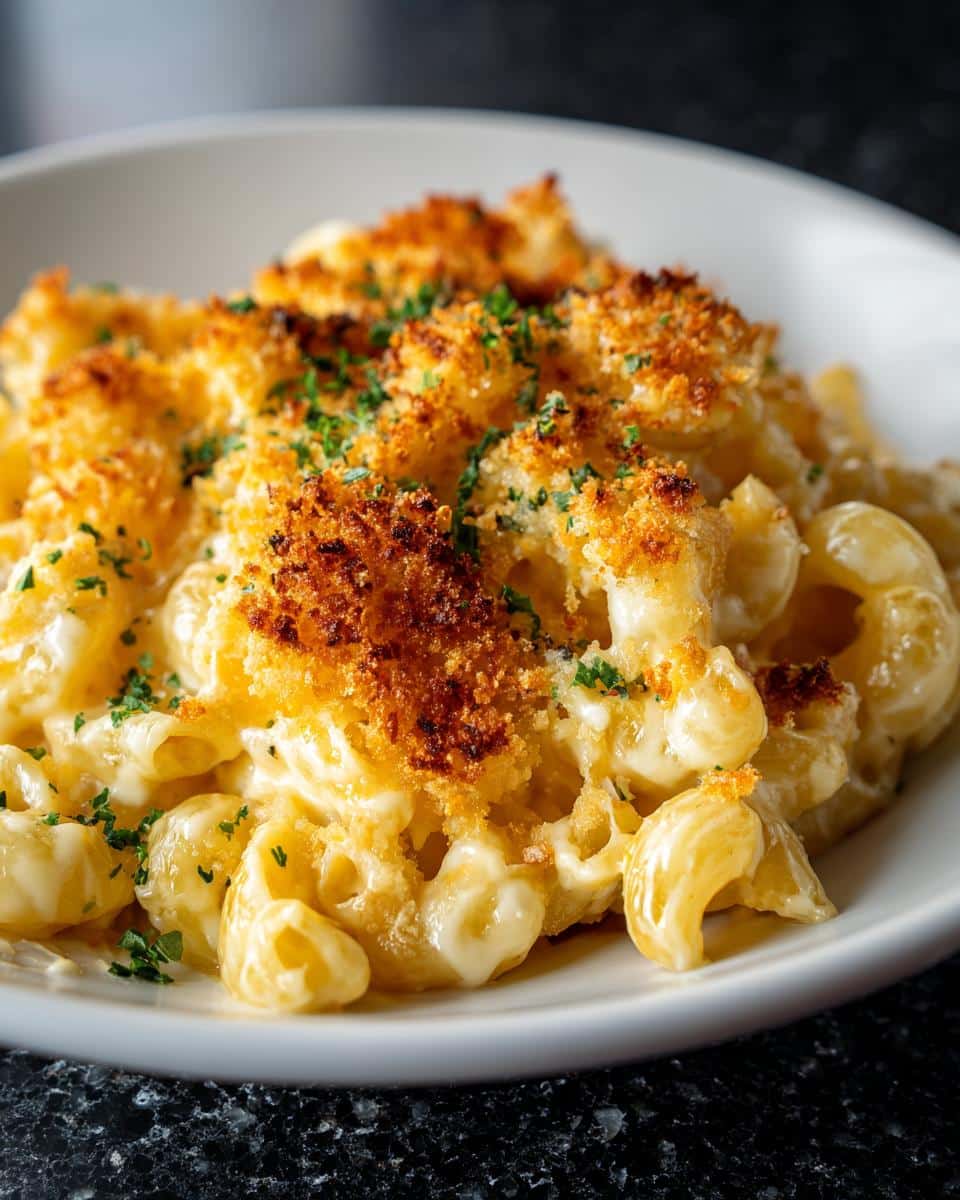 Classic baked mac and cheese - detail 4