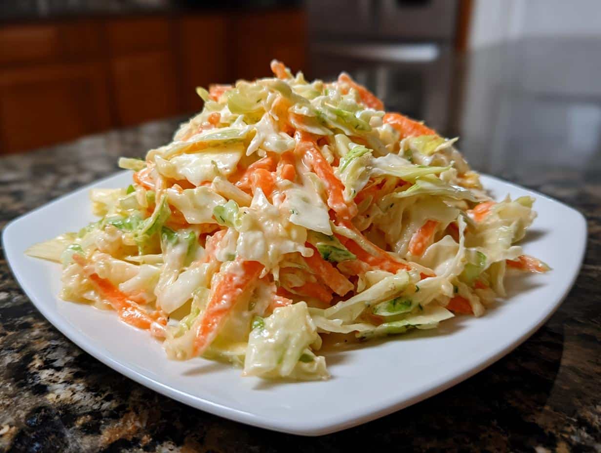 Creamy Classic Coleslaw Recipe Ready in Just 15 Minutes