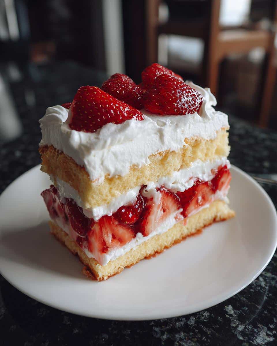 Classic strawberry shortcake - detail 3