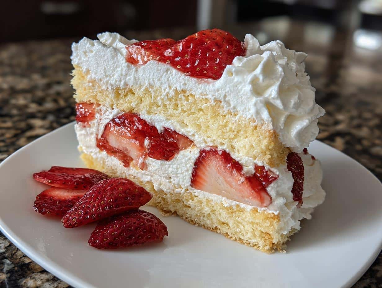 Classic strawberry shortcake - detail 4