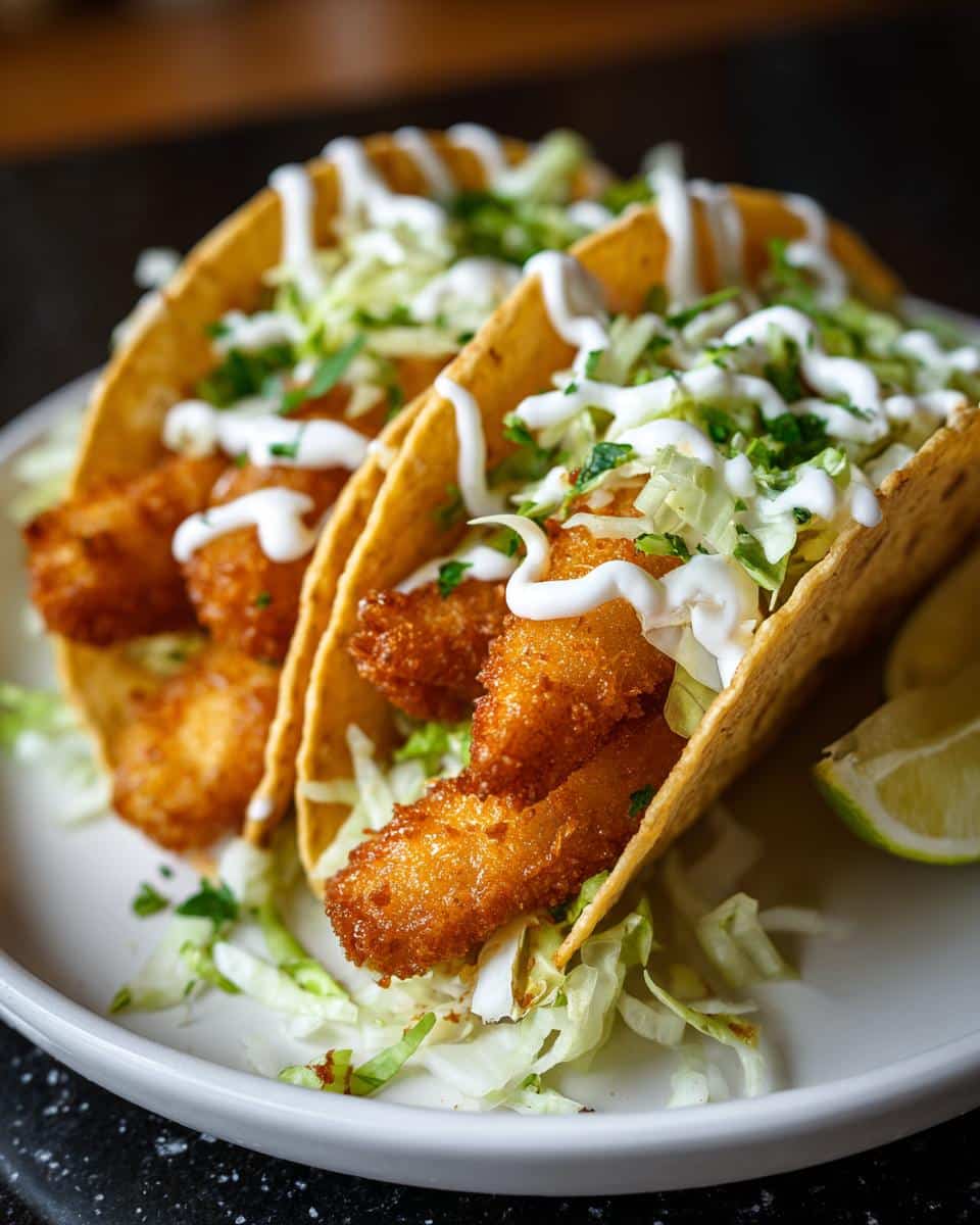 Fish tacos - detail 1
