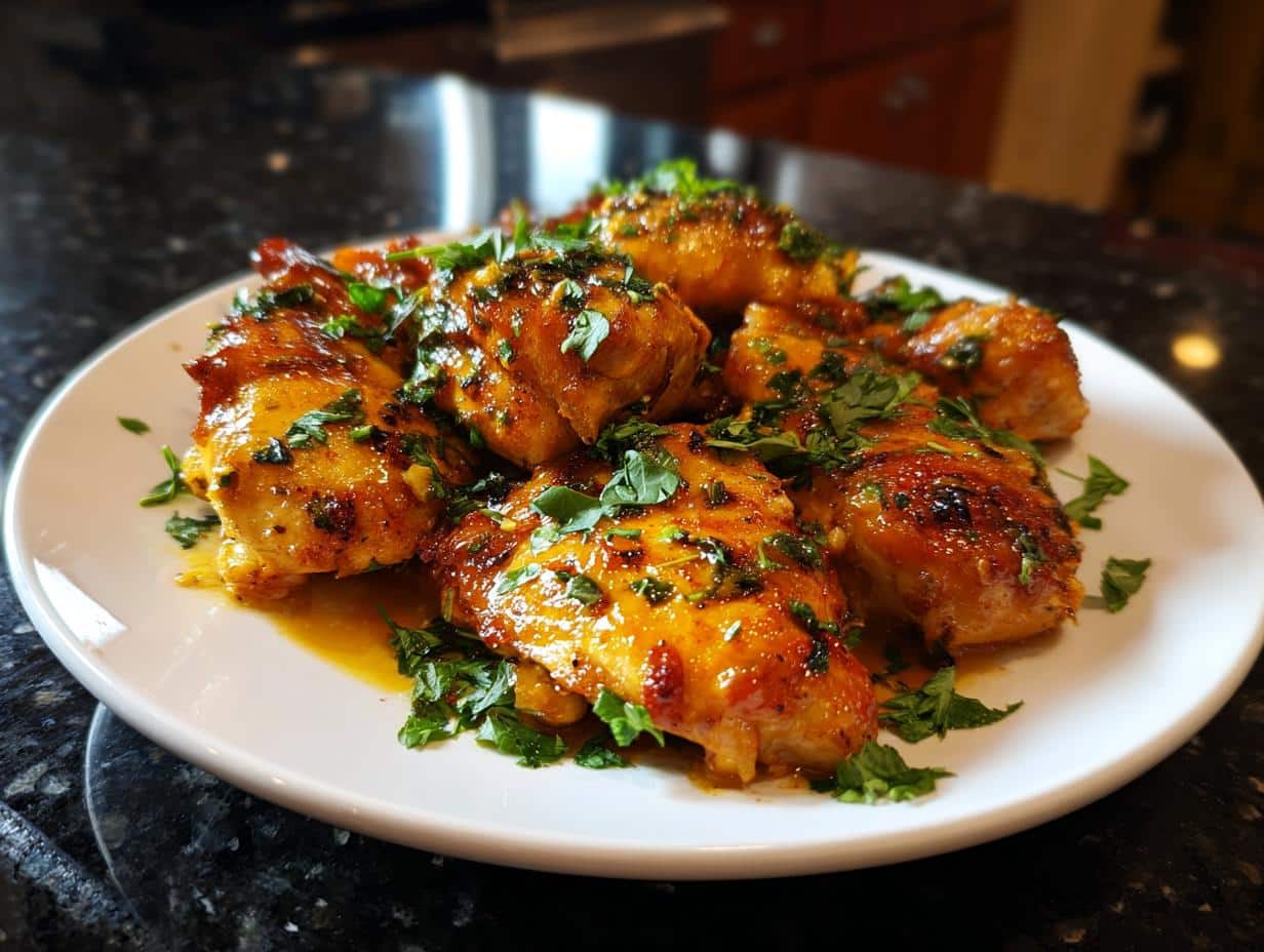 Garlic butter baked chicken - detail 3