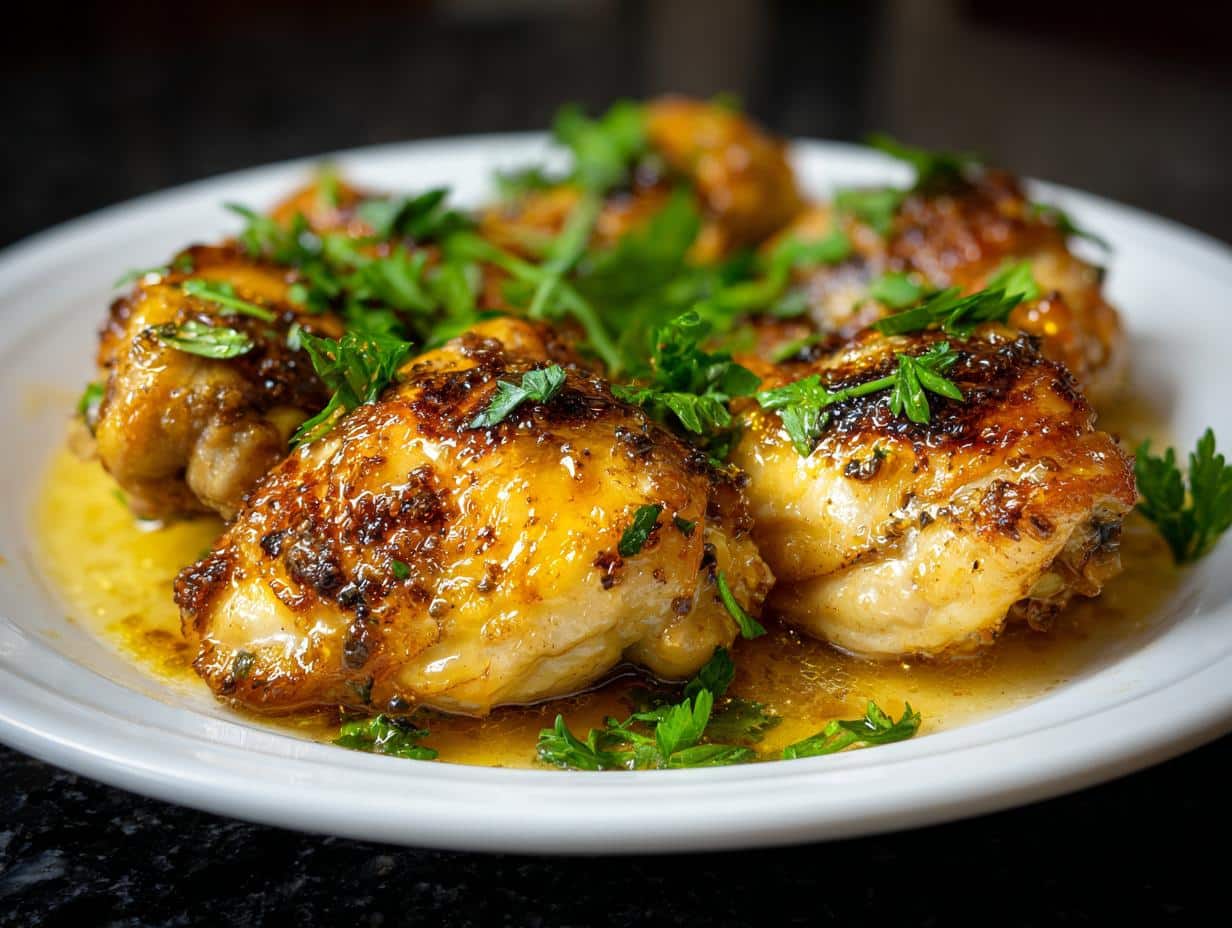 Garlic butter baked chicken - detail 4