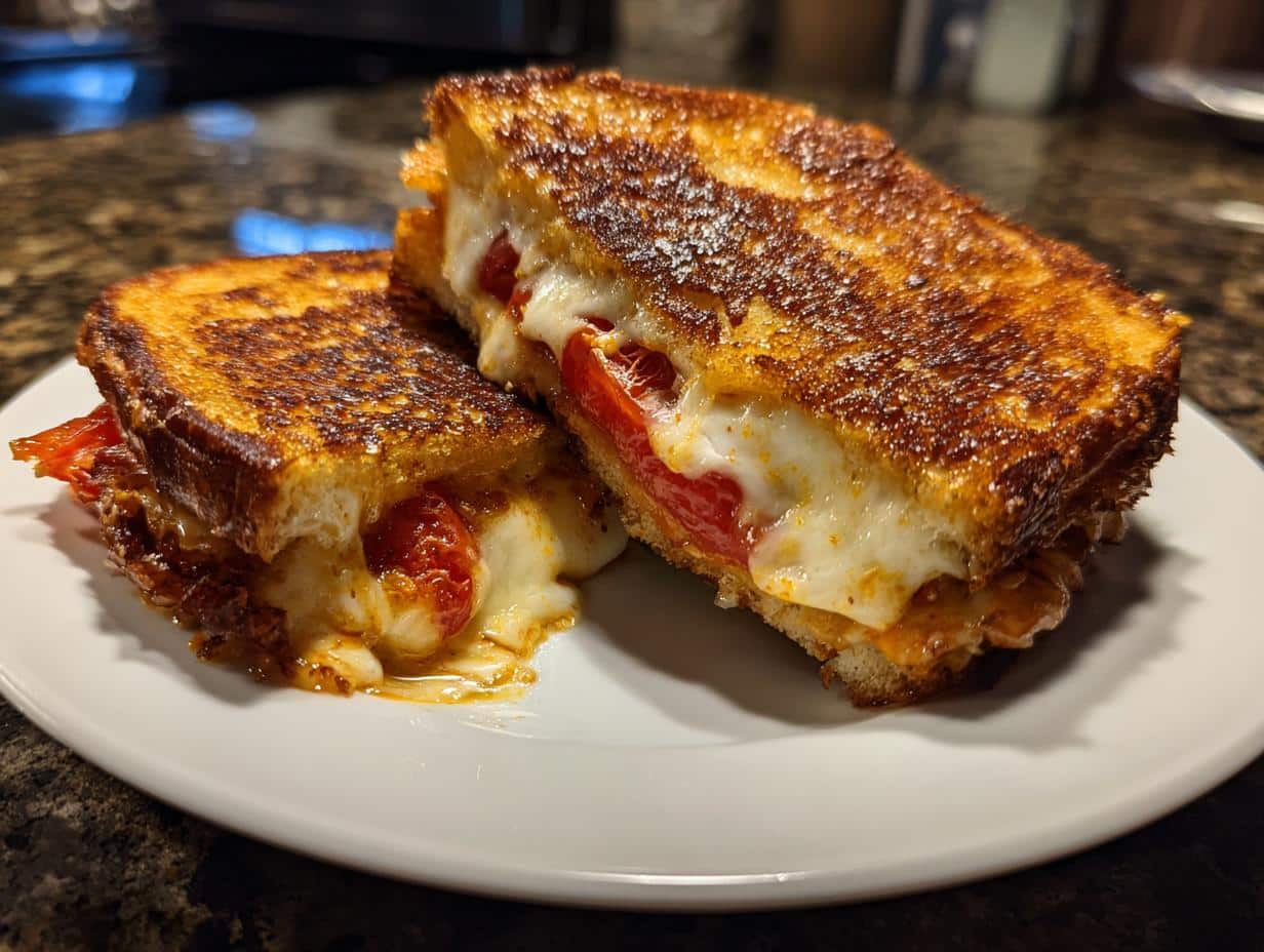 Irresistible Grilled Cheese with Tomato in Just 15 Minutes
