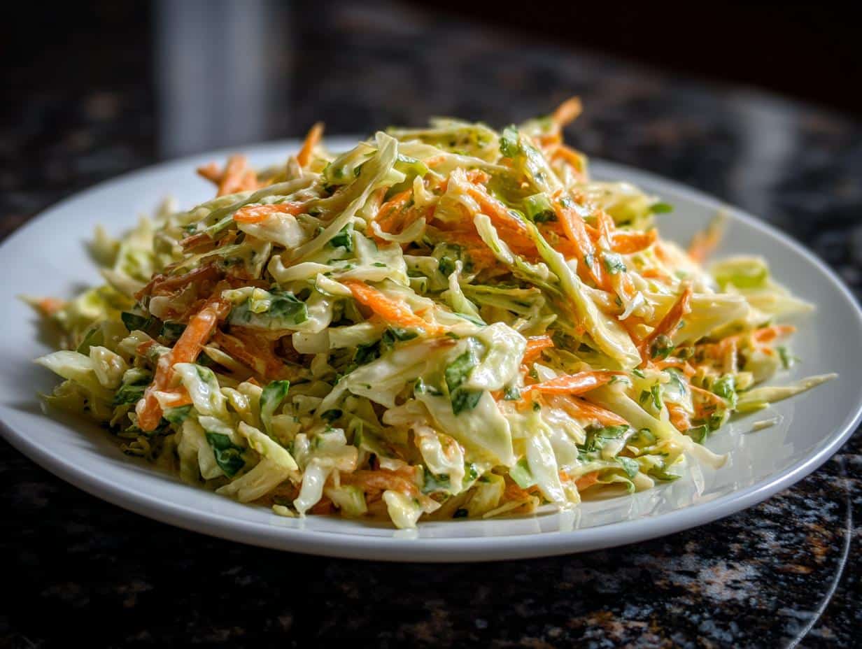 Healthy yogurt coleslaw - detail 3