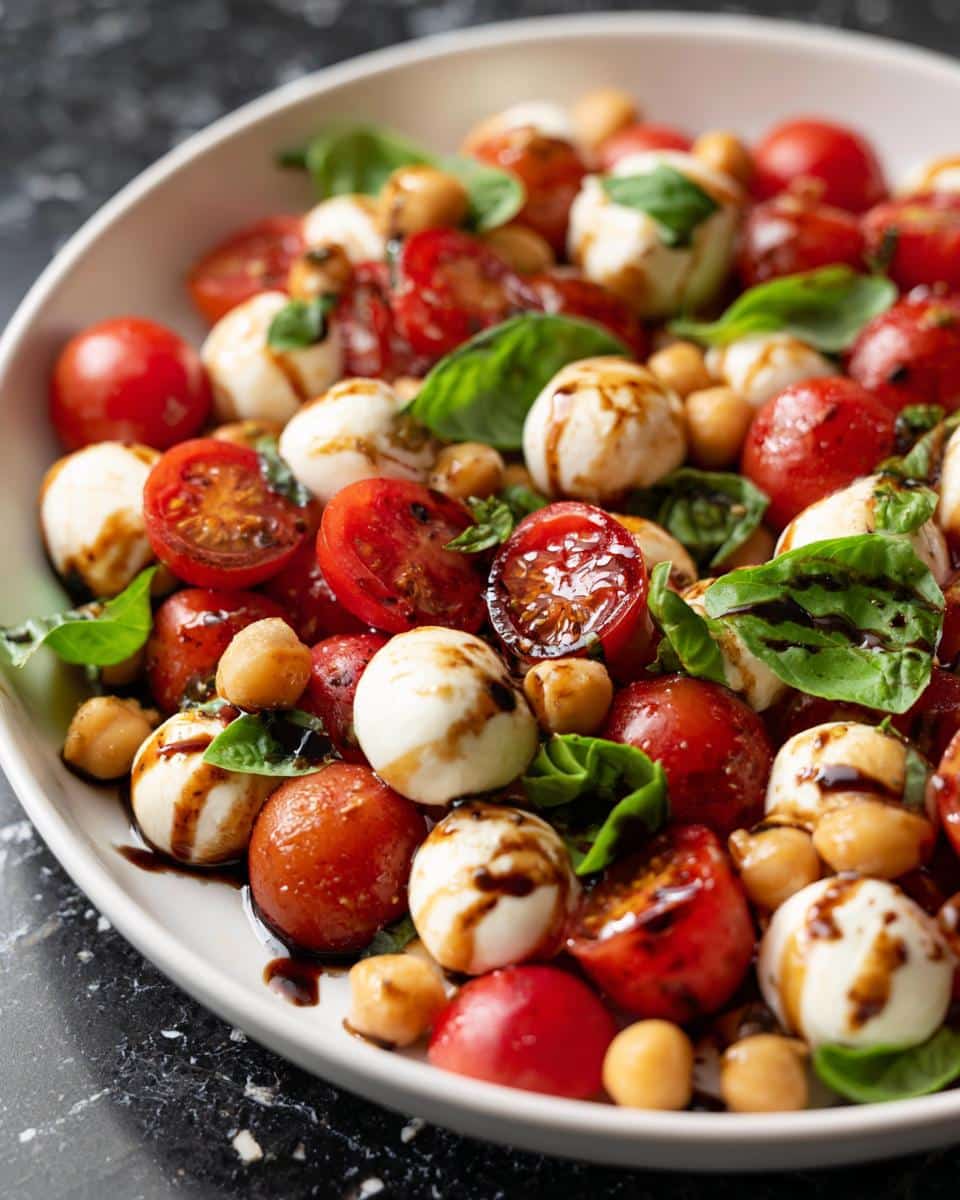 High-Protein Caprese Chickpea Salad - detail 1