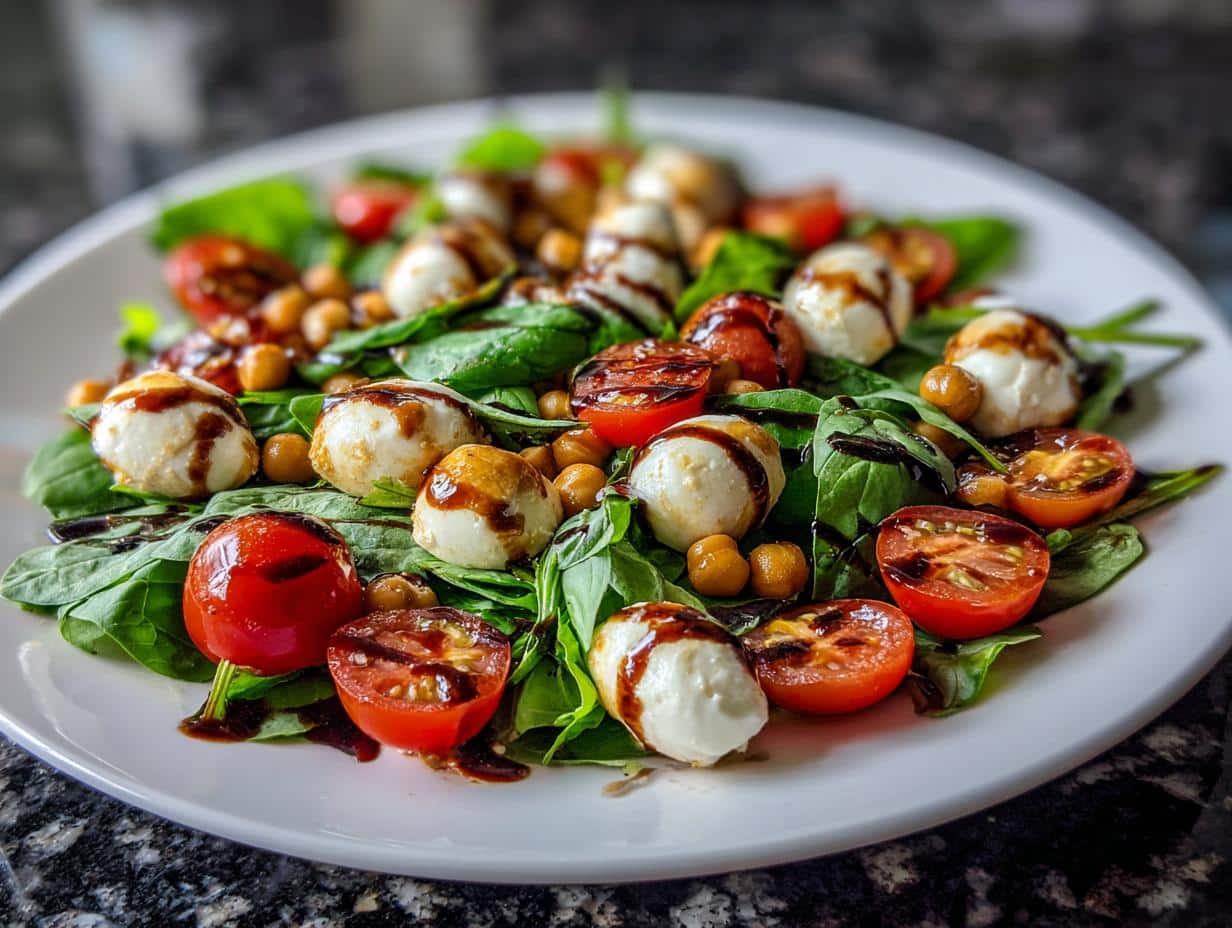 High-Protein Caprese Chickpea Salad - detail 3