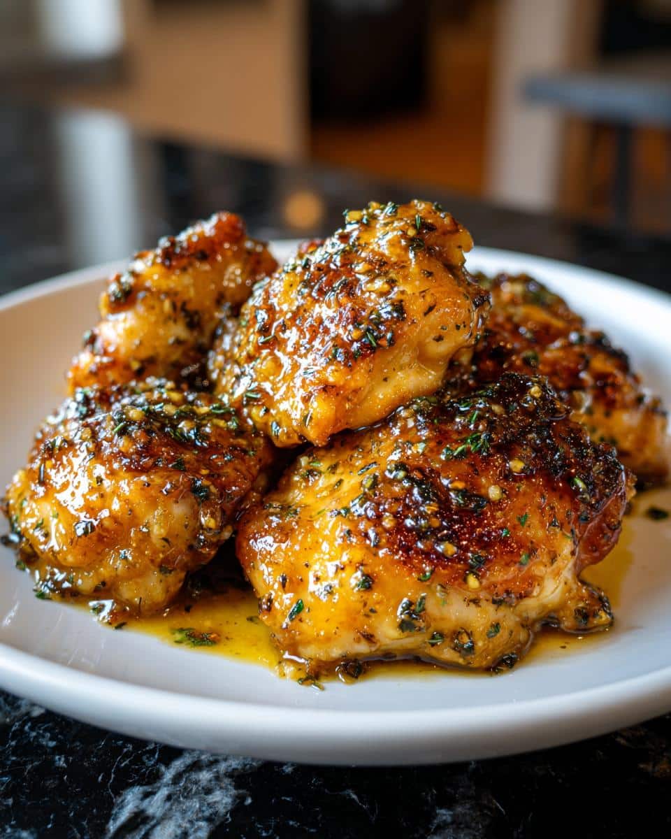 Honey mustard baked chicken - detail 1