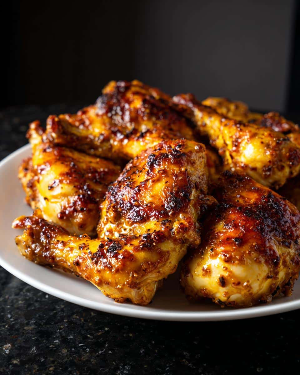 Honey mustard baked chicken - detail 2