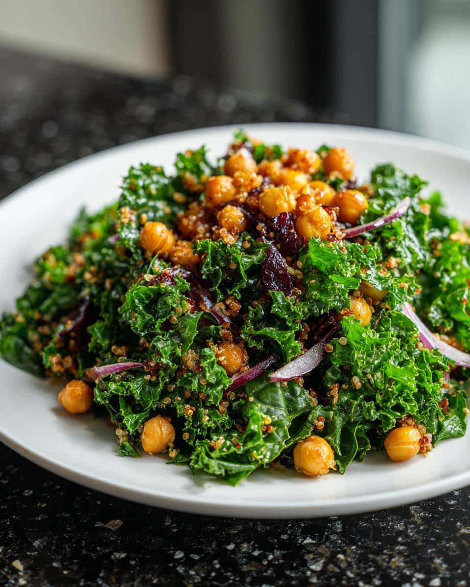 Kale & Chickpea Grain Bowl - detail 1