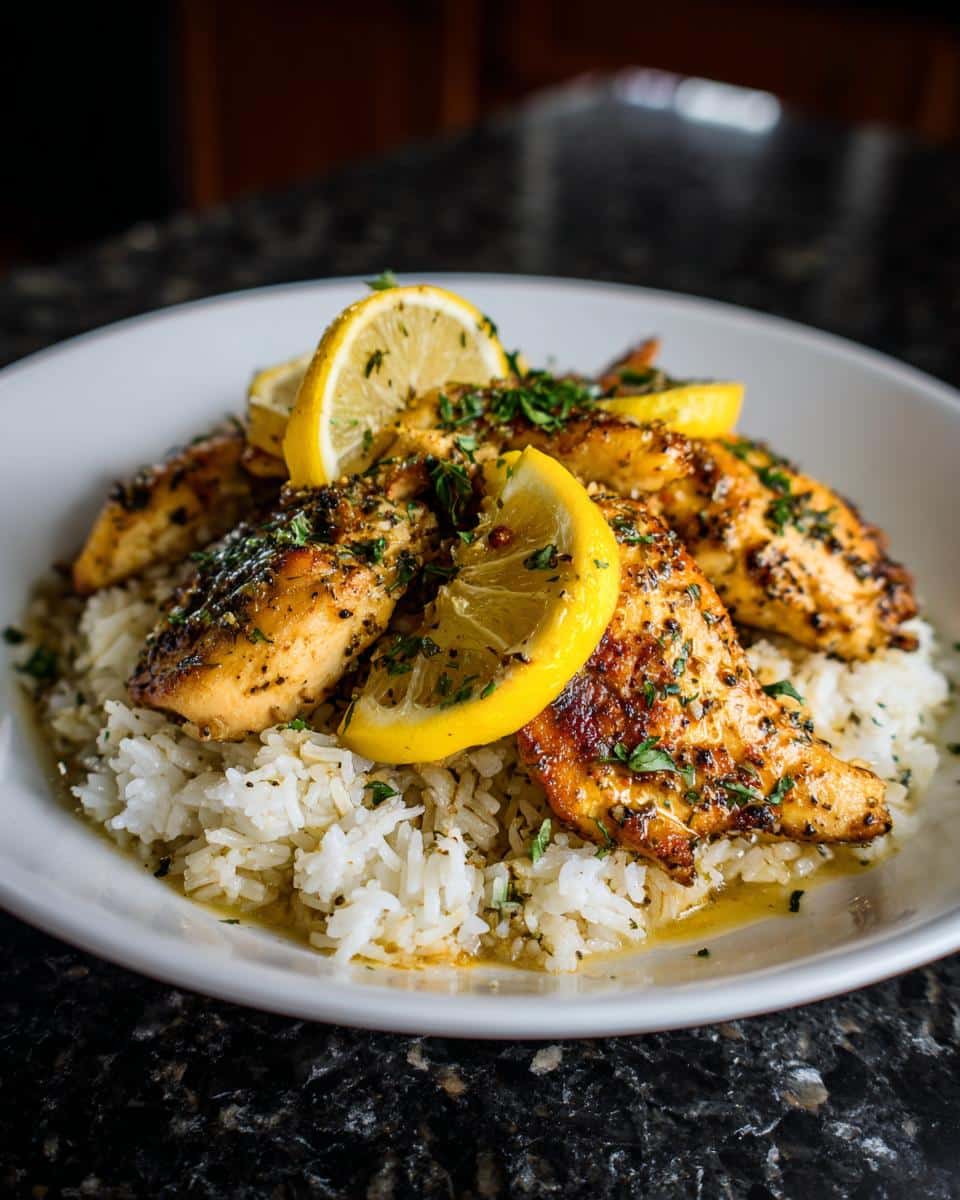 Lemon Oregano Chicken & Rice - detail 2