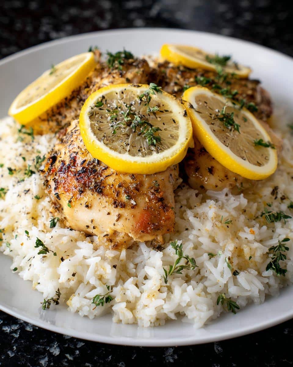 Lemon Oregano Chicken & Rice - detail 5