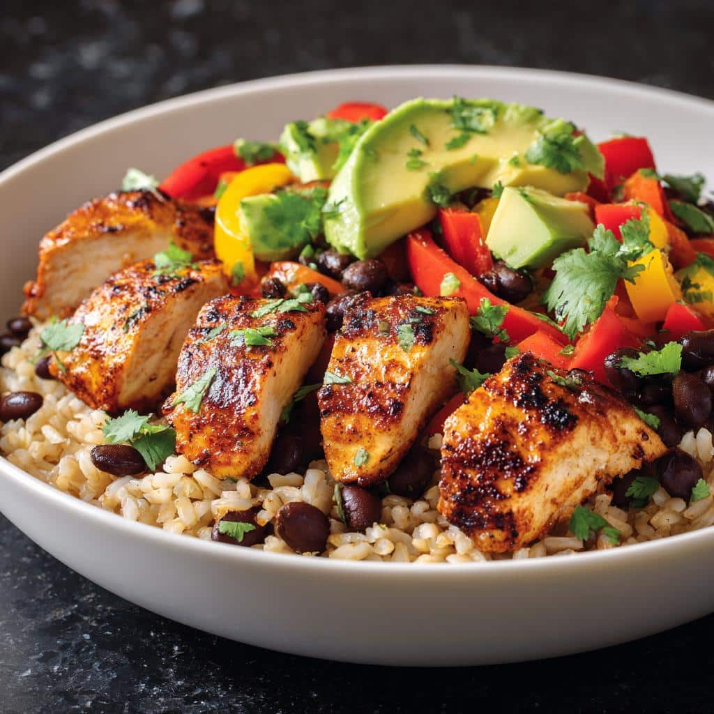 Spicy 4-Day Meal-Prep Chili-Lime Chicken Bowls Recipe