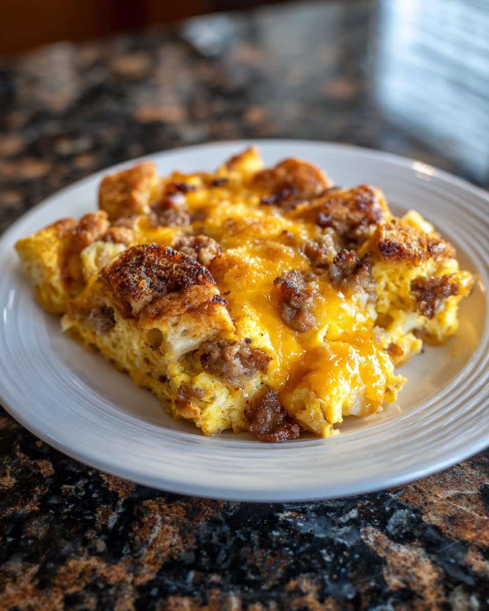 Overnight Breakfast Casserole - detail 2