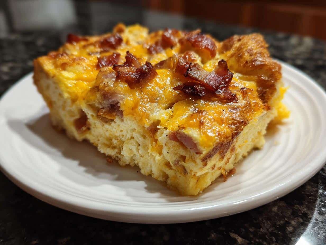 Easy Overnight Breakfast Casserole Saves 45 Morning Minutes