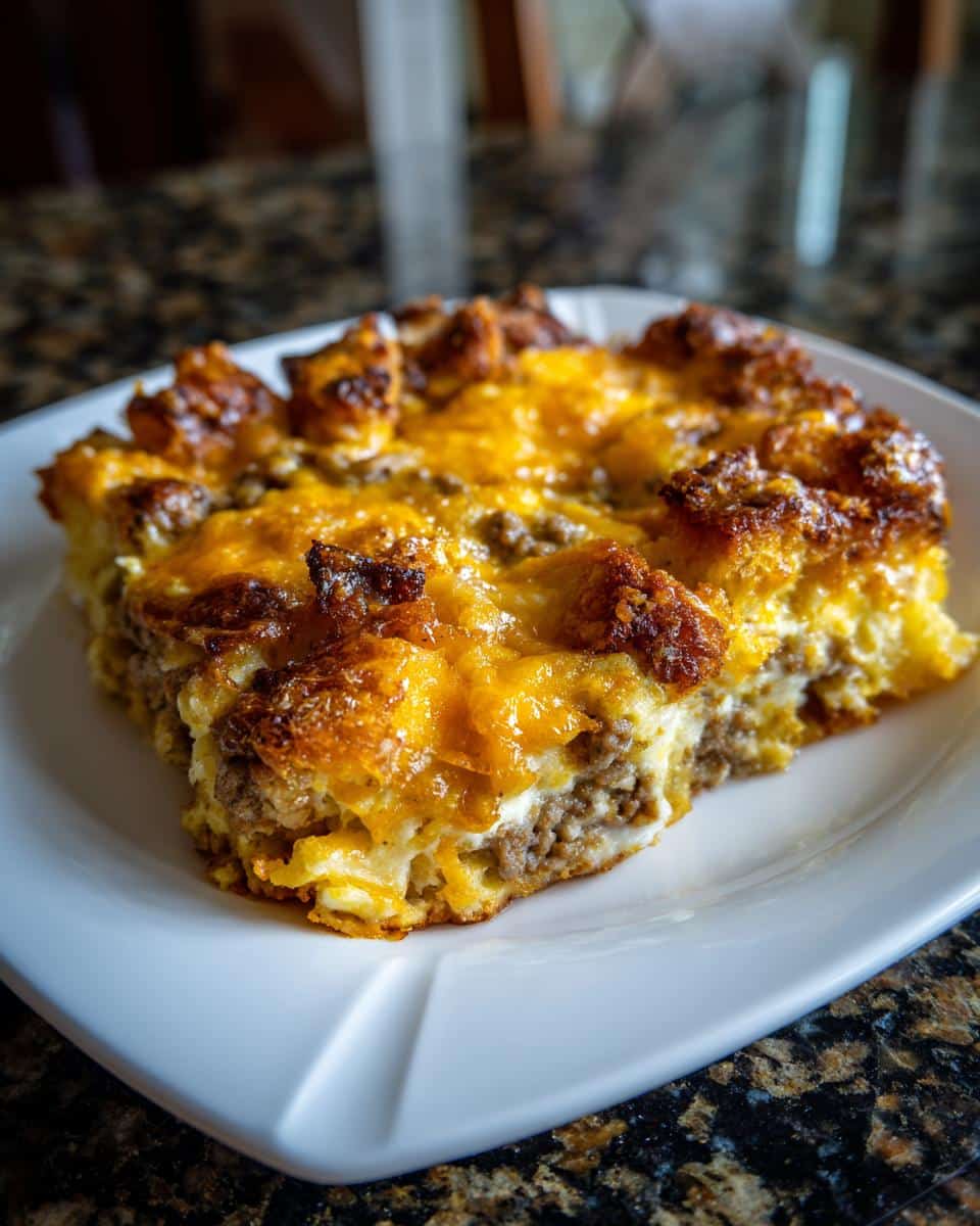 Overnight Sausage Breakfast Casserole - detail 2