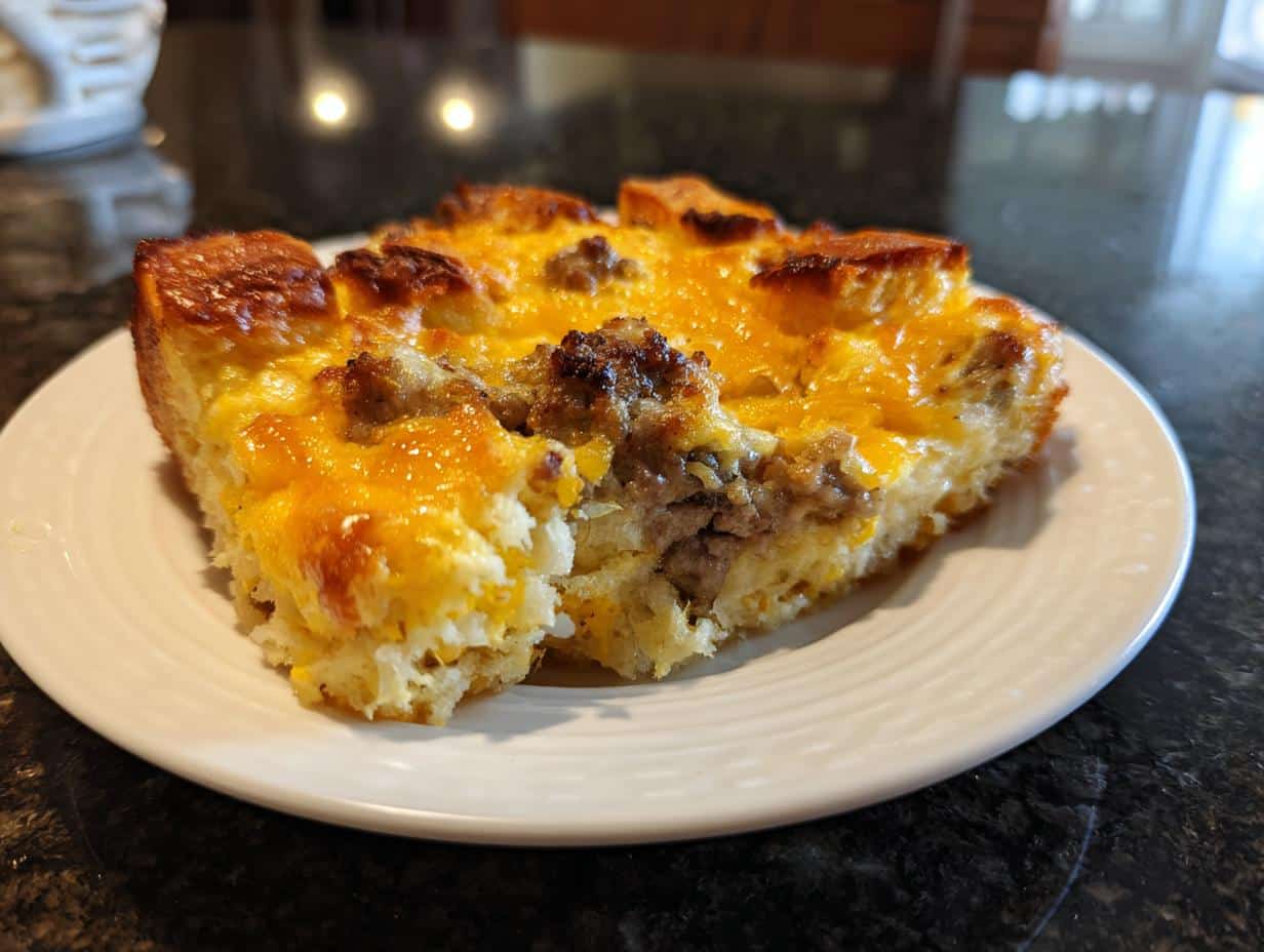 Overnight Sausage Breakfast Casserole - detail 3