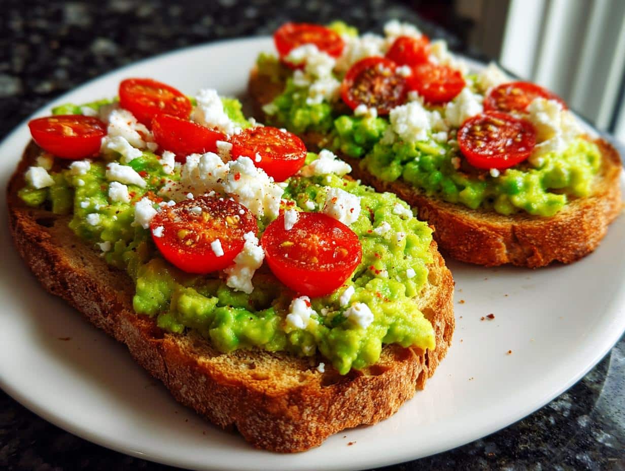 10-Minute Pea Pesto Toast: Healthy & Mouthwatering Breakfast