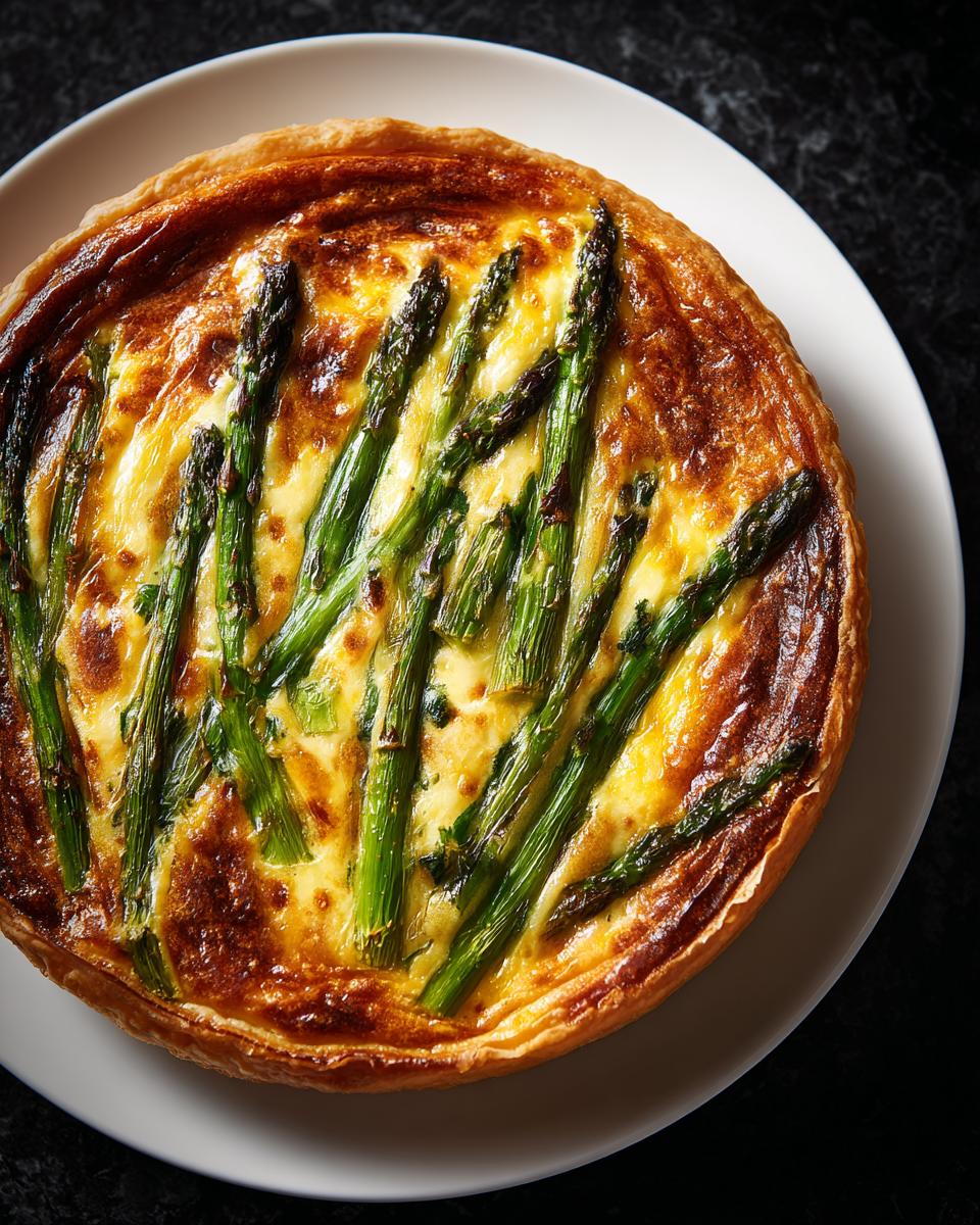 Puff Pastry Asparagus Tart - detail 1