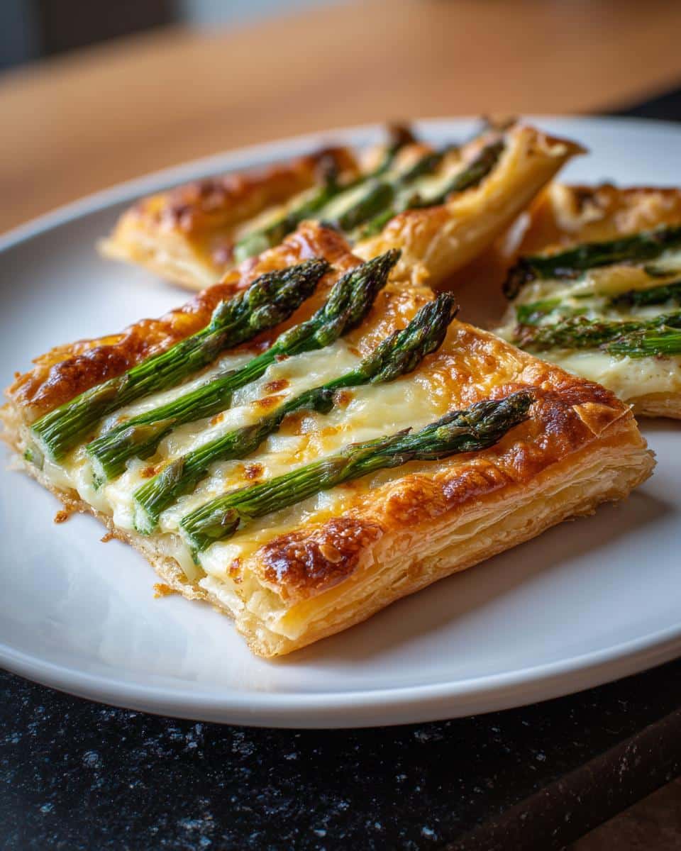 Puff Pastry Asparagus Tart - detail 4