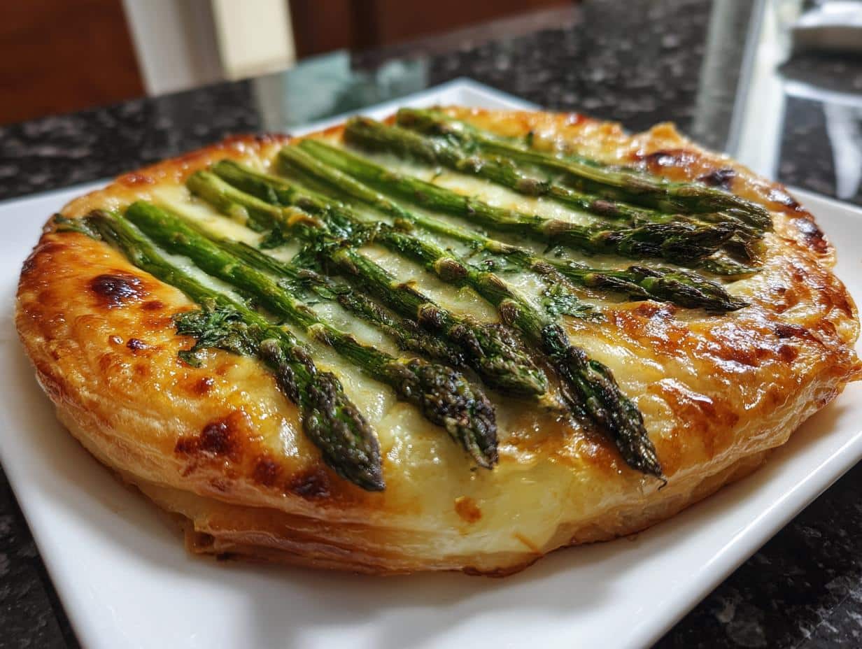 30-Minute Puff Pastry Asparagus Tart That Steals the Show