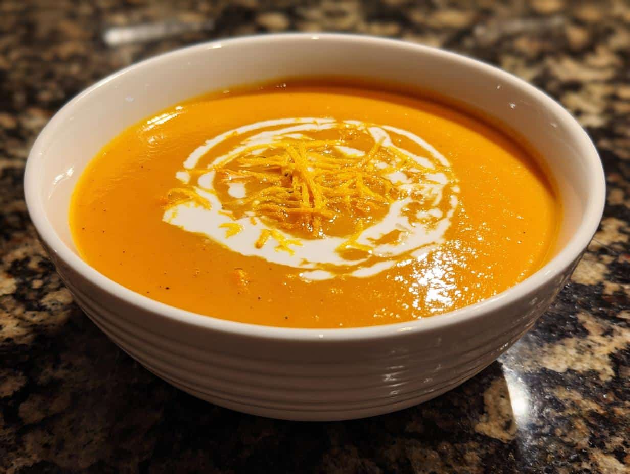 35-Minute Roasted Carrot & Orange Soup That Warms Your Soul