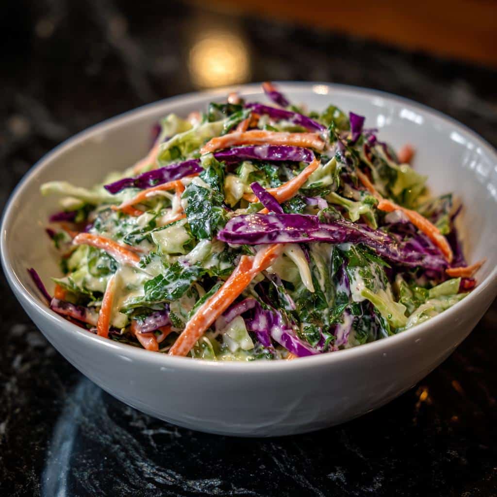 Southern coleslaw - detail 1