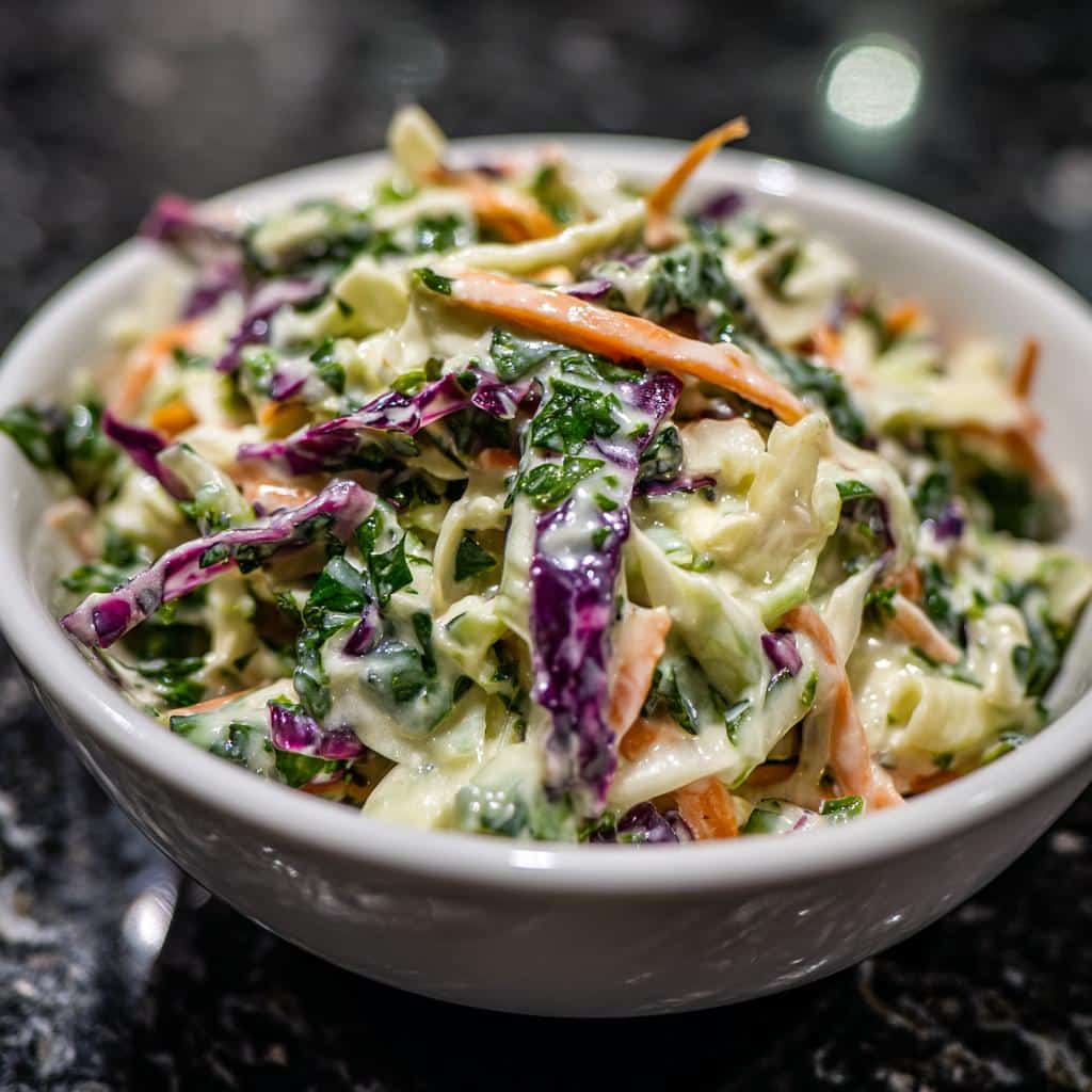 Creamy Southern Coleslaw Recipe with 15-Minute Prep Time