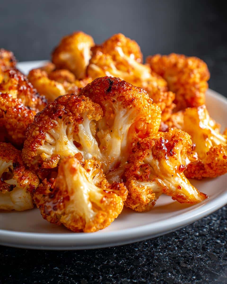 Spicy Honey Roasted Cauliflower - detail 2
