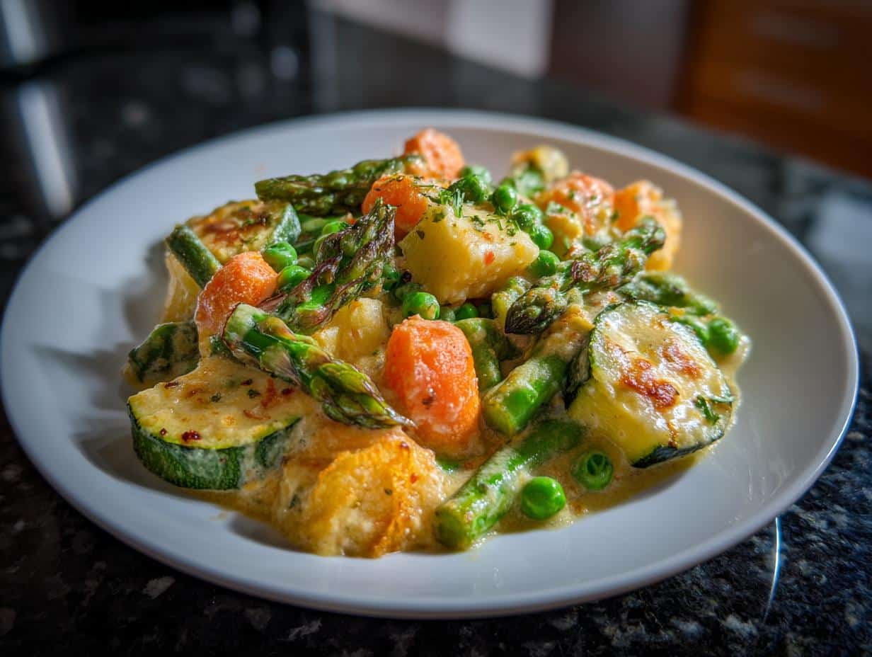 Spring Vegetable Casserole - detail 3