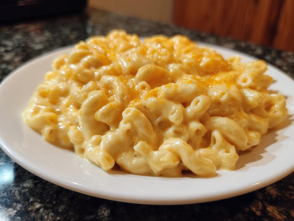 Stovetop mac and cheese