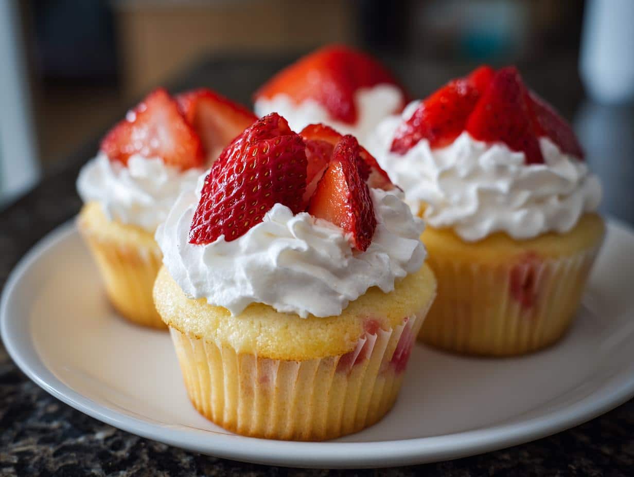 “Amazing Strawberry Shortcake Cupcakes You’ll Need in 30 Minutes”