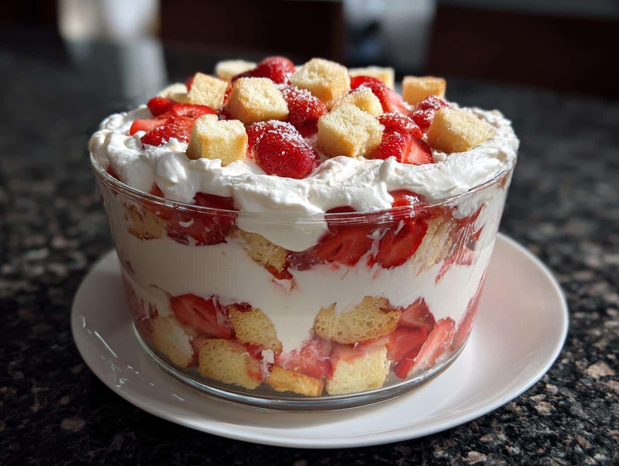 Irresistible Strawberry Shortcake Trifle in Just 20 Minutes
