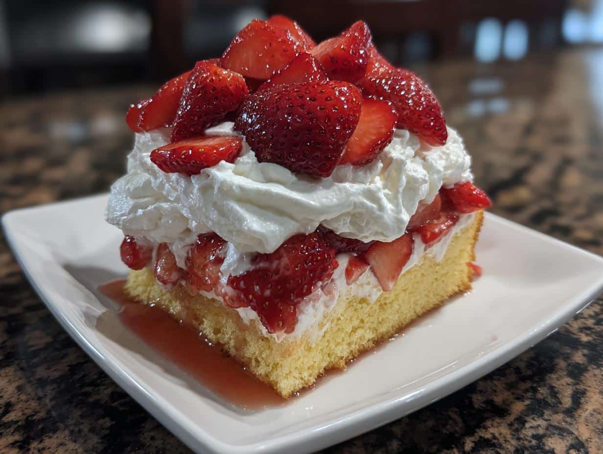 Irresistible Strawberry Shortcake with Pound Cake in 30 Minutes
