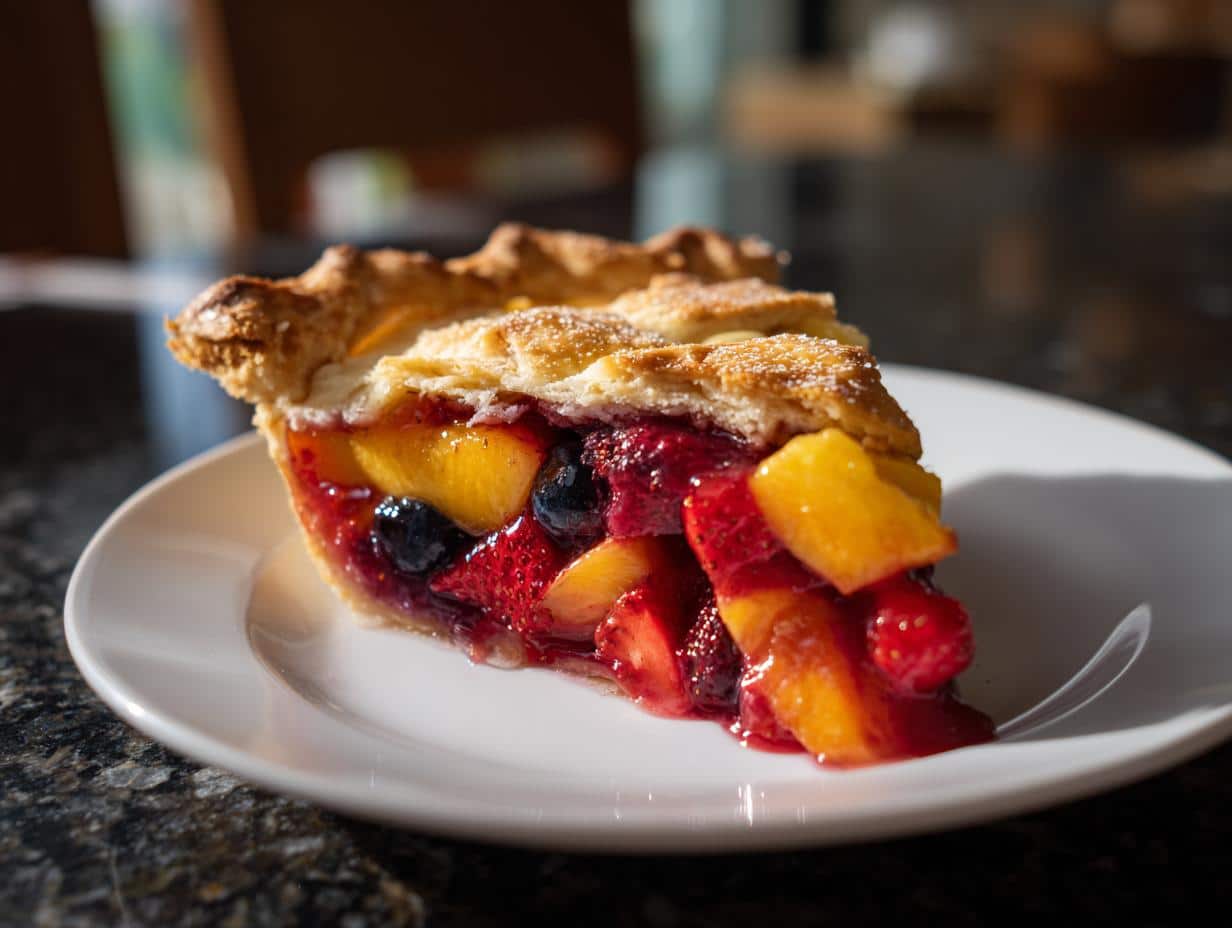 Sunny Spring Fruit Pie - detail 3