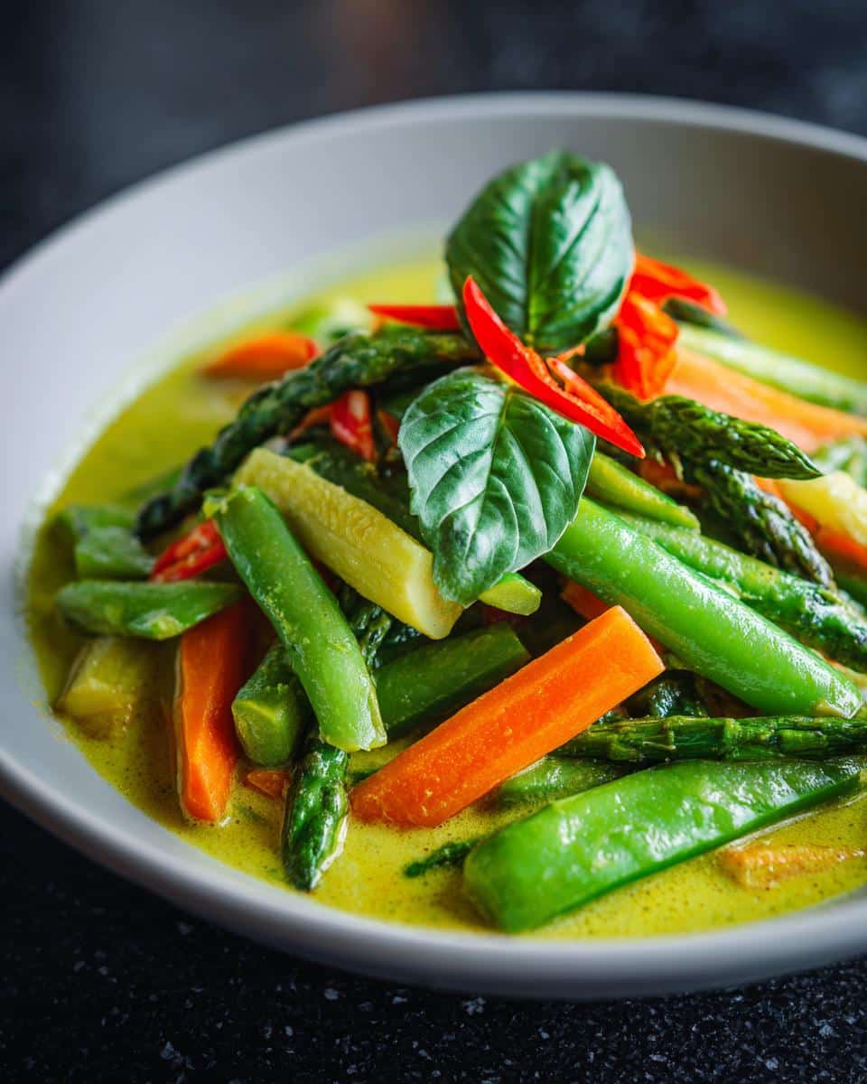 Thai Green Curry with Spring Veg - detail 1